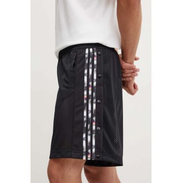 adidas Originals pantaloni scurti Pride barbati, culoarea negru, IX5610