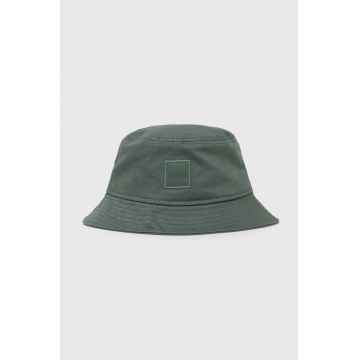 Boss Orange palarie din bumbac culoarea verde, bumbac, 50530215