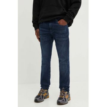 Diesel jeansi 2019 D-STRUKT barbati, culoarea albastru marin, A03558.0GRDJ