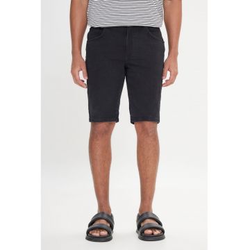 Pantaloni scurti de denim cu 5 buzunare