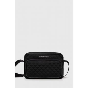 Emporio Armani borseta culoarea negru, Y4M403 Y022V