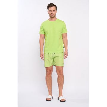 Pantaloni scurti de baie cu snur in talie Pantaloni scurti de baie cu snur in talie