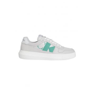 Pantofi sport din piele cu sireturi