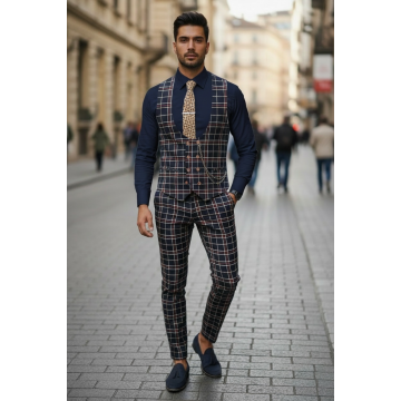 Compleu barbati Vesta + Pantaloni 12787 V5-3