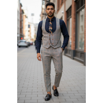 Compleu barbati Vesta + Pantaloni 12789 39-3