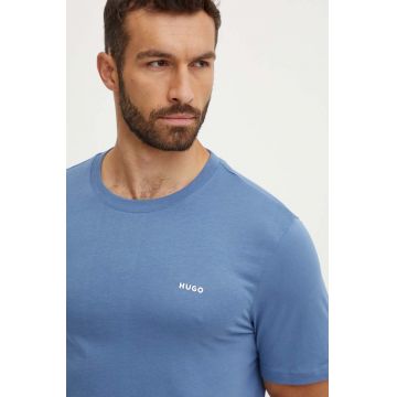 HUGO tricou din bumbac barbati, neted, 50466158