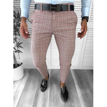 Pantaloni barbati eleganti 7156  B8-2