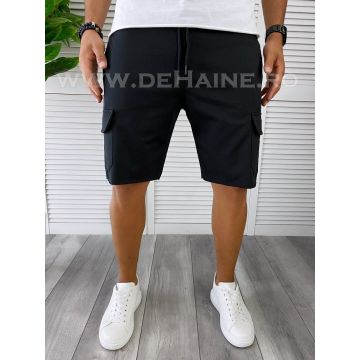 Pantaloni scurti de trening negri B5842 O3-3.3