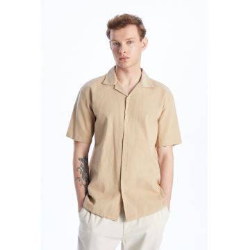 Camasa regular fit cu maneci scurte