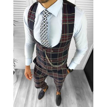 Compleu barbati Vesta + Pantaloni 12814 36-2   U4-1
