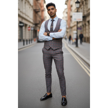 Compleu barbati Vesta + Pantaloni B4147 35-1