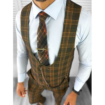 Compleu barbati  Vesta + Pantaloni B4205 86-1