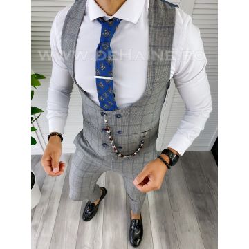 Compleu barbati  Vesta + Pantaloni B5546 P20-2.1
