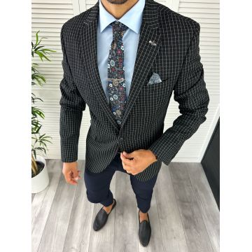 Sacou barbati slim fit 12836 N7-5