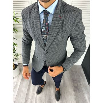 Sacou barbati slim fit 12837 D3-4.4