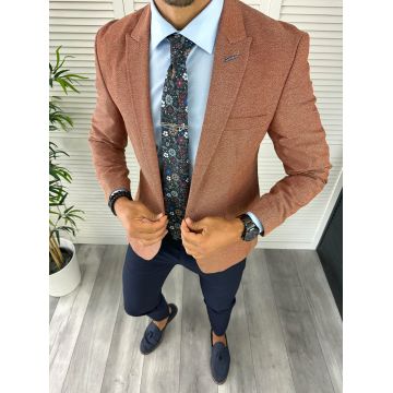 Sacou barbati slim fit 12838   13-2