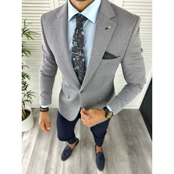 Sacou barbati slim fit 12843 D6-3.3