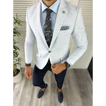 Sacou barbati slim fit 12848   24-3