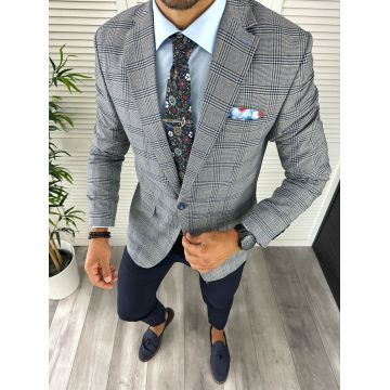 Sacou barbati slim fit 12849 P20-1.1