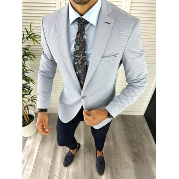 Sacou barbati slim fit 12851 31-3