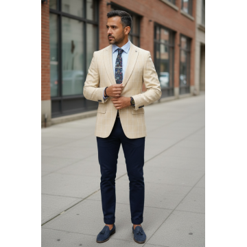 Sacou barbati slim fit 12854 X