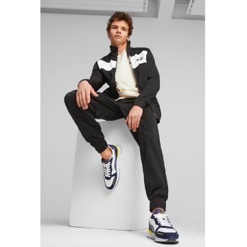 Trening cu buzunare laterale - Negru