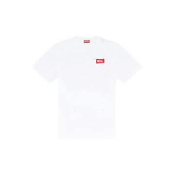 Tricou regular fit cu detaliu logo 31895 T-Box