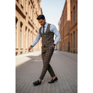 Compleu barbati Vesta + Pantaloni 12860 Z4-3