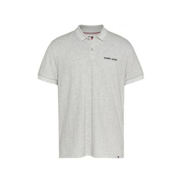 Tricou polo din amestec de bumbac organic