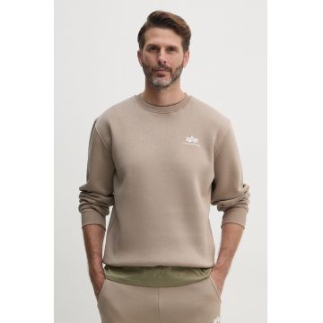 Alpha Industries bluza Bluza Alpha Industries 188307 03 barbati, culoarea bej, neted, 188307