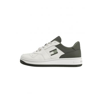 Pantofi sport de piele cu logo