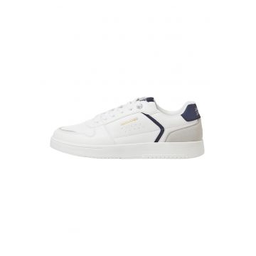 Pantofi sport low-cut de piele ecologica
