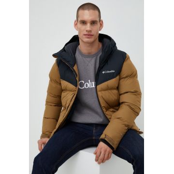Columbia geaca Iceline culoarea maro