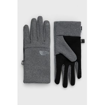 The North Face Mănuși bărbați, culoarea gri
