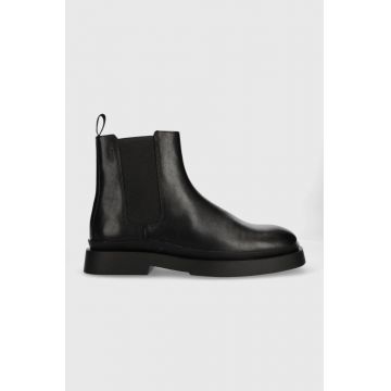 Vagabond Shoemakers ghete chelsea de piele Mike barbati, culoarea negru