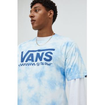 Vans tricou din bumbac cu imprimeu