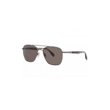 Ochelari de soare - aviator cu rama metalica - Argintiu