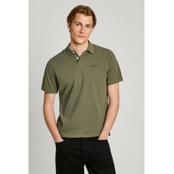 Tricou polo din bumbac pique