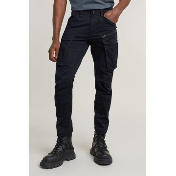 Pantaloni cargo conici Rovic - Negru stins