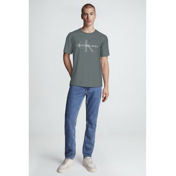 Tricou slim-fit cu imprimeu logo