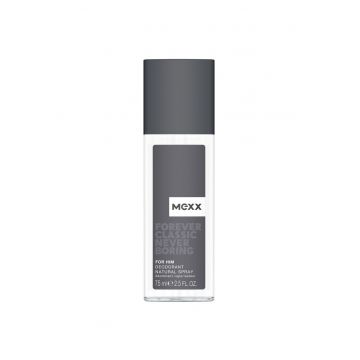 Deodorant natural spray  Forever Classic Never Boring pentru barbati - 75ml