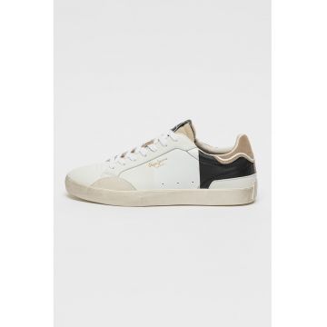 Pantofi sport de piele cu garnituri de piele intoarsa Lane