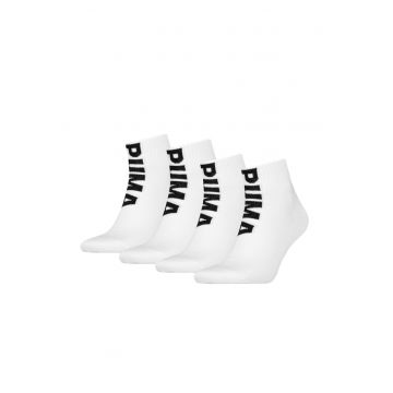 Set 2 Perechi Sosete  Quarter Logo 935465-04 - Barbati - Alb