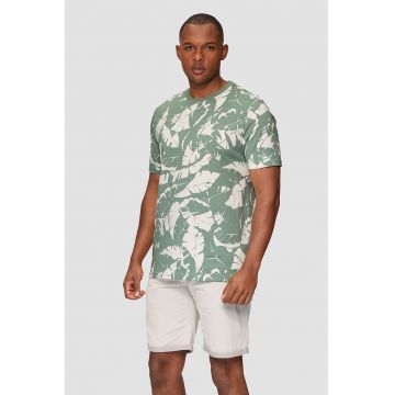 Q/S by s.Oliver - Tricou de bumbac cu imprimeu tropical