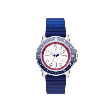 Ceas barbatesc  AX1859 Quartz Argintiu