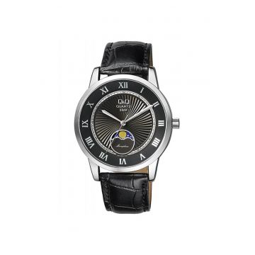 Ceas barbatesc  QZ10J308Y Quartz Argintiu