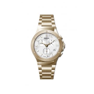Ceas barbatesc  166.90.011.17 Quartz Auriu