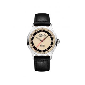Ceas barbatesc  53680.41.93 Mecanic Argintiu