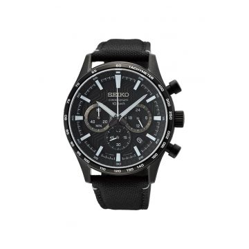 Ceas barbatesc  SSB417P1 Quartz Negru