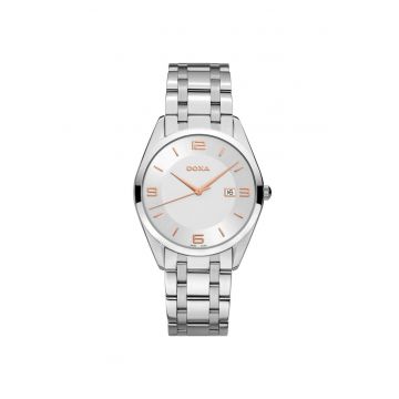 Ceas barbatesc  121.10.023R.10 Quartz Argintiu